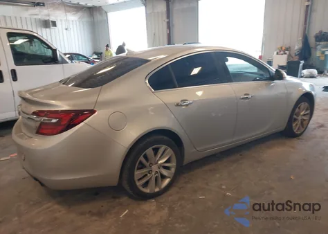 2014 Buick Regal Turbo Premium I из США, поврежденный, VIN 2G4GP5EX2E9207284